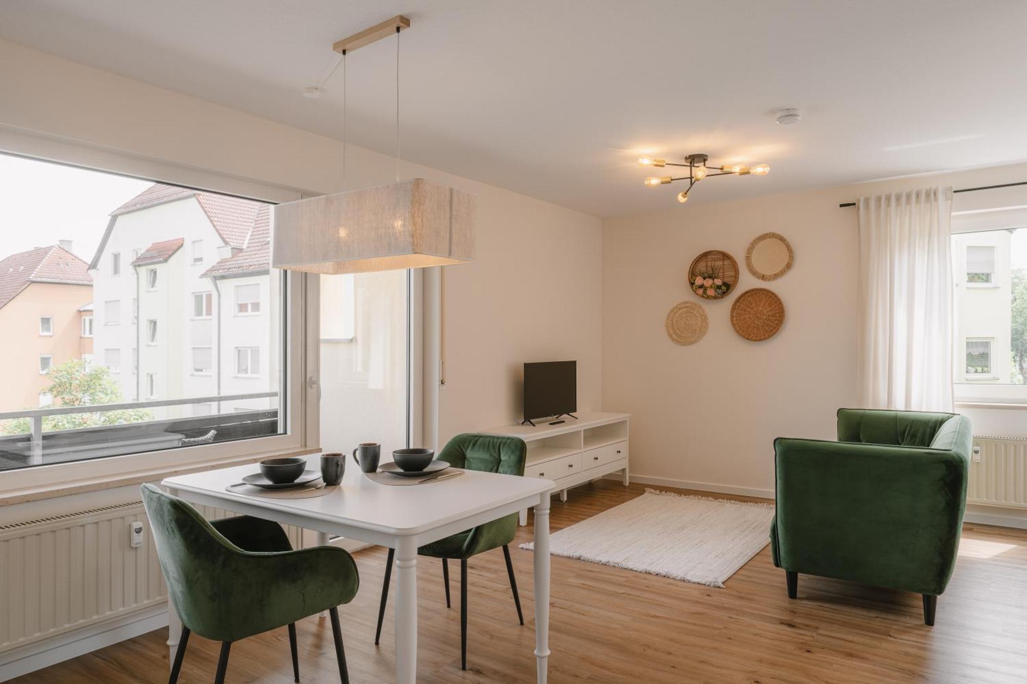 Exklusiv & Zentral: 1-Zi. Apartment Mit Balkon Stellplatz Bayreuth Bagian luar foto