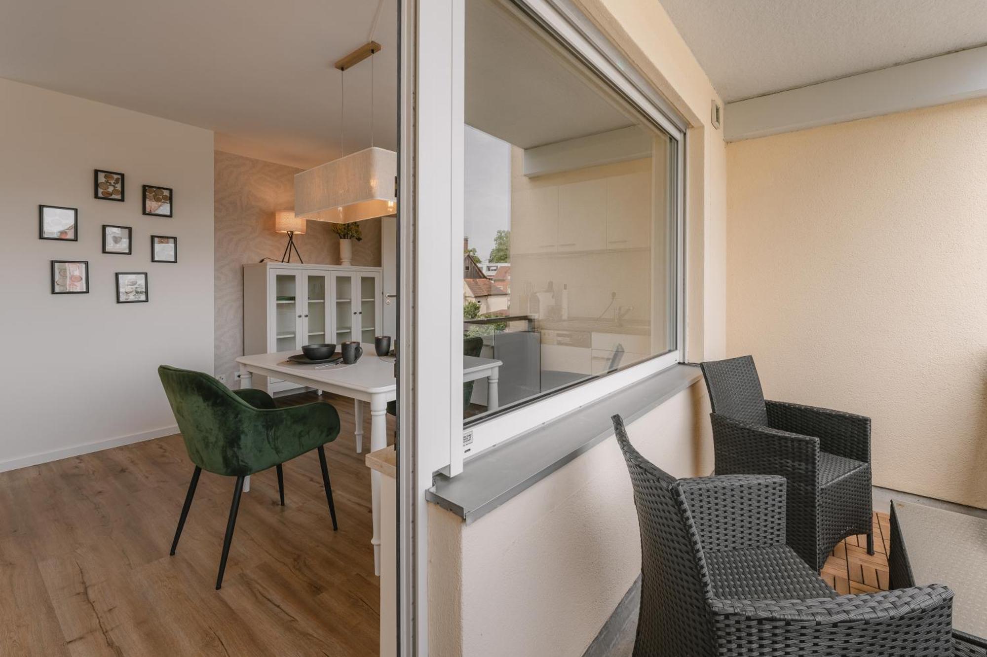 Exklusiv & Zentral: 1-Zi. Apartment Mit Balkon Stellplatz Bayreuth Bagian luar foto